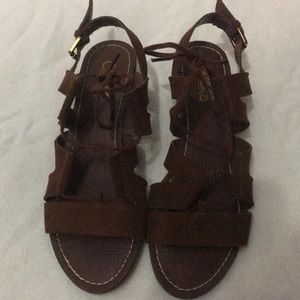 Brown sandals